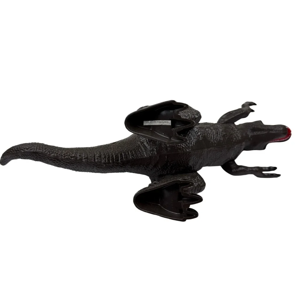 Tyrannosaurus Rex T-Rex Large Dinosaur Action Figure Toy Green Plastic Roaring